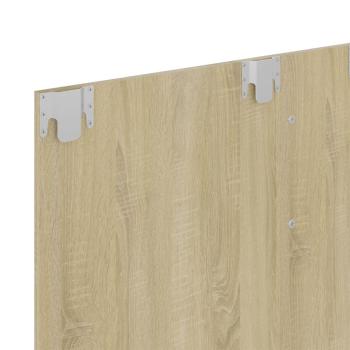 TV-Wandschrank Sonoma-Eiche 120x23,5x90 cm Holzwerkstoff