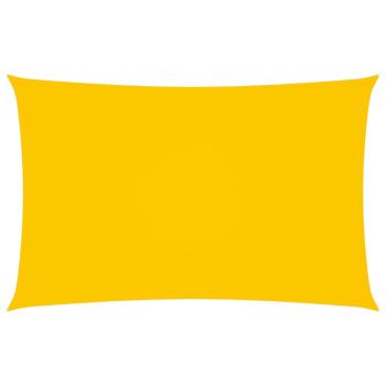 Sonnensegel Oxford-Gewebe Rechteckig 2x5 m Gelb