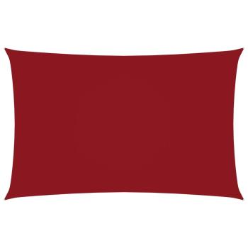 Sonnensegel Oxford-Gewebe Rechteckig 2x5 m Rot