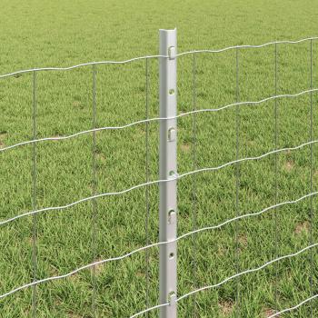 Gartenzaun Set 3er Set Verzinkter Stahl Groß Langlebig