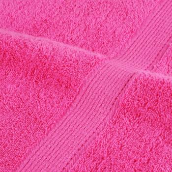12 tlg. Premium-Handtuch-Set SOLUND Rosa 600 g/m²