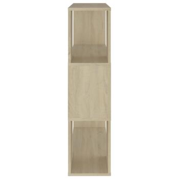 Bücherregal Raumteiler Sonoma-Eiche 80x24x94 cm Holzwerkstoff