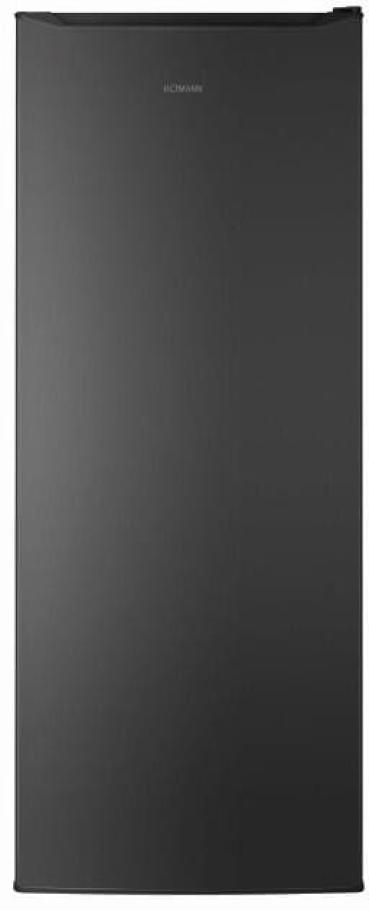 ARDEBO.de Bomann VS 7363 Vollraumkühlschrank, 54,5 cm breit, 242 L, LED Innenraumbeleuchtung, stufenlose Temperaturregelung, dunkle Edelstahloptik (773631)