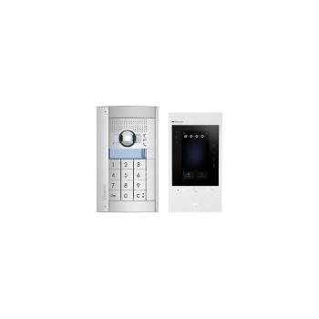 ARDEBO.de Bticino Flex"ONE Video-Set mit Türstation SFERA inkl. Codelockmodul + CLASSE 300EOS (363920)