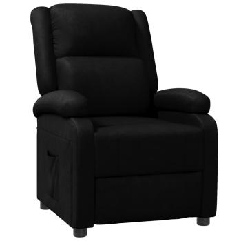 Relaxsessel Schwarz Kunstleder