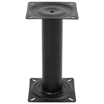 Stuhlfuß für Bootssitz Schwarz 33 cm Stahl