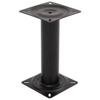 Stuhlfuß für Bootssitz Schwarz 33 cm Stahl