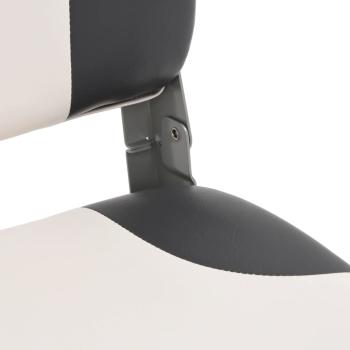 2-tlg. Bootssitz-Set Klappbar Niedrige Rückenlehne