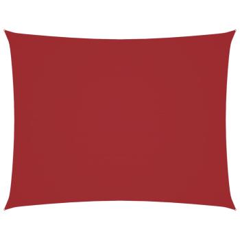 Sonnensegel Oxford-Gewebe Rechteckig 3x4 m Rot