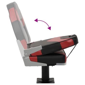 Bootssitze mit Podest 2 Stk. 360° Drehbar