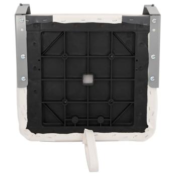 Bootssitze mit Podest 2 Stk. Höhenverstellbar 360° Drehbar