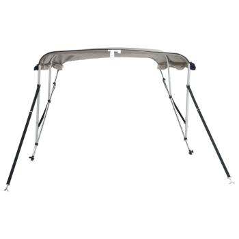 4-Bow Bimini-Top mit Seitenteilen 243x(185-198)x137 cm