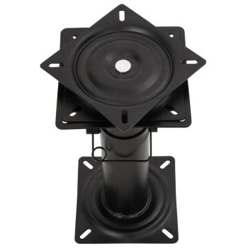 Bootssitz-Podeste 2 Stk. 360° Drehbar Einstellbar Stahl