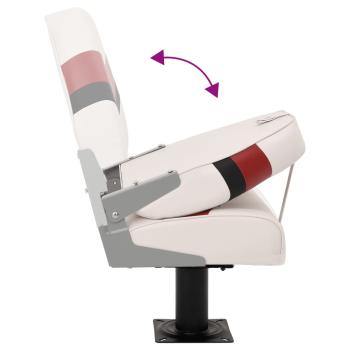 Bootssitze mit Podest 2 Stk. 360° Drehbar