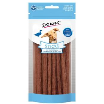 ARDEBO.de Dokas Dog Sticks mit Entenbrust, Herz & Leber 60g