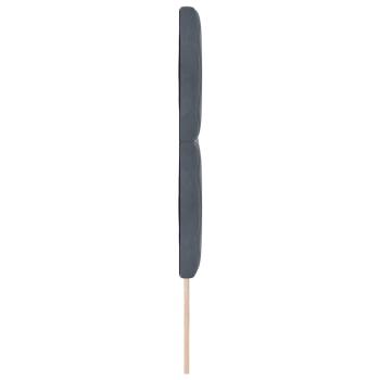 Kopfteil Diamantblock-Design Dunkelgrau 140 cm Velours