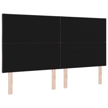 Kopfteil mit Diamantblöcken Dunkelbraun 180 cm Stoff