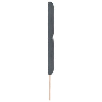 Kopfteil Diamantblock-Design Dunkelgrau 180 cm Samt