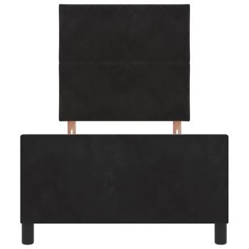 Bettgestell Schwarz 100x200 cm Samt
