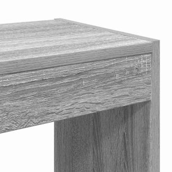 Bücherregal/Raumteiler Schwarz Eiche 100x30x198 cm Holzwerkstoff