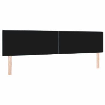 Kopfteil mit Kristallknopf-Quadrat Dunkelgrau 200 cm Samt