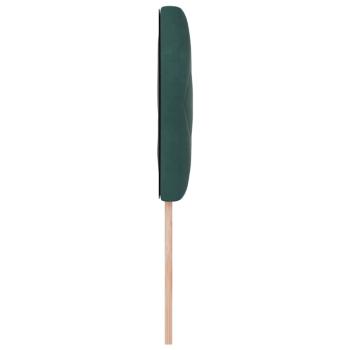Kopfteil Diamantblöcke Design Dunkelgrün 90 cm Samt