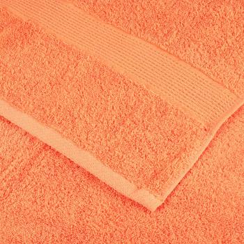 Premium-Duschtücher SOLUND 2 Stk. Orange 70x140 cm 600 g/m²