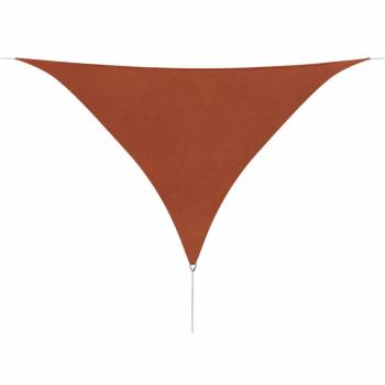 ARDEBO.de - Sonnensegel Oxford-Gewebe Dreieckig 3,6x3,6x3,6 m Terracotta