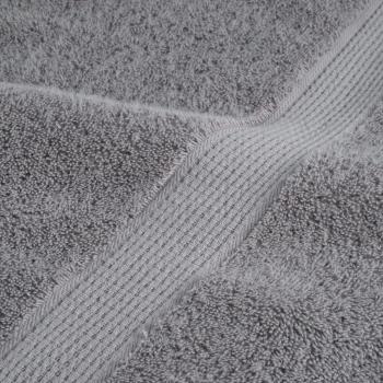 Premium-Duschtücher SOLUND 2 Stk. Grau 70x140 cm 600 g/m²