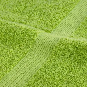 Premium-Handtücher SOLUND 4 Stk. Apfelgrün 50x100 cm 600 g/m²
