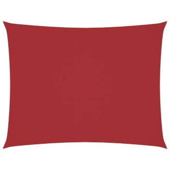 Sonnensegel Oxford-Gewebe Rechteckig 3x4,5 m Rot