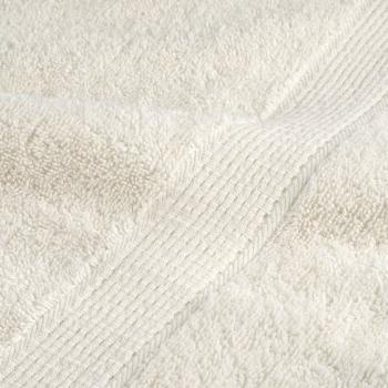 Premium-Handtücher SOLUND 4 Stk. Cremeweiß 50x100 cm 600 g/m²