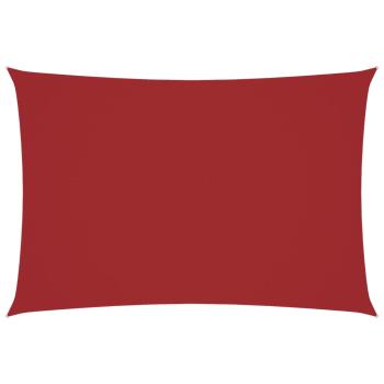 Sonnensegel Oxford-Gewebe Rechteckig 3x5 m Rot