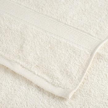 Premium-Gästetücher SOLUND 4 Stk. Cremeweiß 30x50 cm 600 g/m²