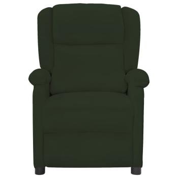 Relaxsessel Dunkelgrün Samt
