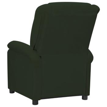 Relaxsessel Dunkelgrün Samt
