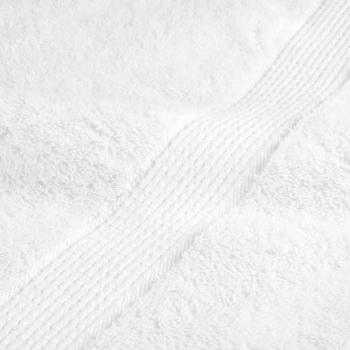 Premium-Duschtücher SOLUND 2 Stk. Weiß 70x140 cm 600 g/m²