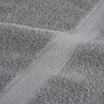 Premium-Gästetücher SOLUND 4 Stk. Grau 30x50 cm 600 g/m²