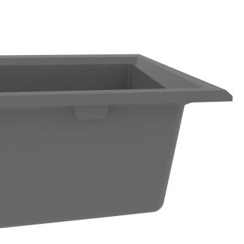 Küchenspüle Grau 790x500x193 mm Granit