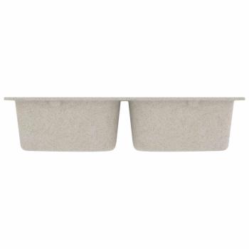 Küchenspüle Beige 760x480x184 mm Granit