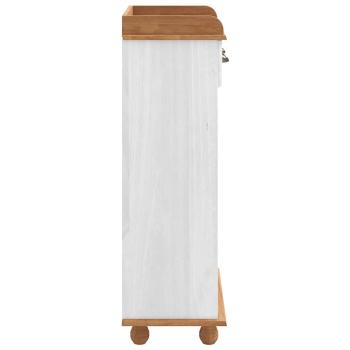 Weinregale Weiß und Holz Holz Mittel Stauraum Weinregal