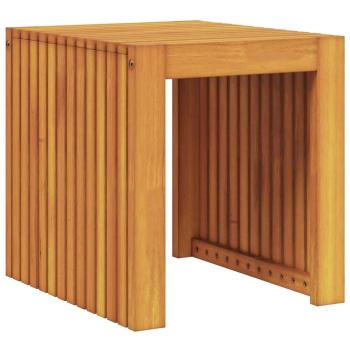 Garten Beistelltisch 43x36x40 cm Massivholz Teak