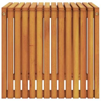 Garten Beistelltisch 43x36x40 cm Massivholz Teak