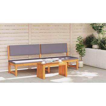 Couchtisch 70x35x35 cm Massivholz Akazie