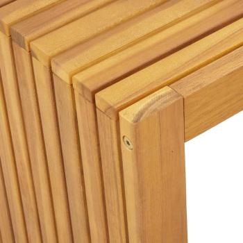 Couchtisch 70x35x35 cm Massivholz Akazie