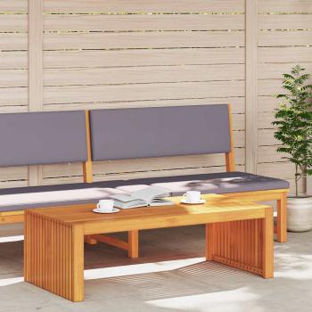 Gartencouchtisch 110x55x35 cm Massivholz Akazie