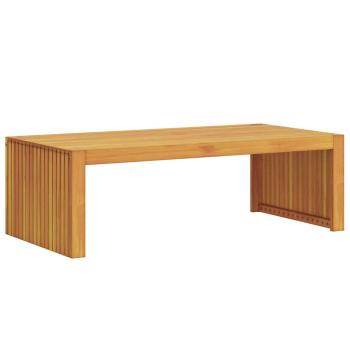 Gartencouchtisch 110x55x35 cm Massivholz Akazie