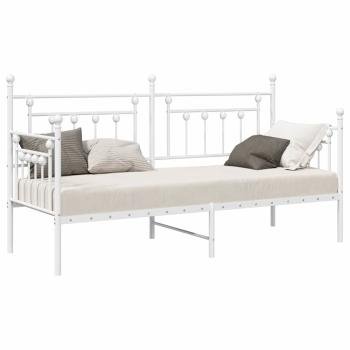 Betten & Bettgestelle Weiß Metall 75 x 190 cm Langlebig