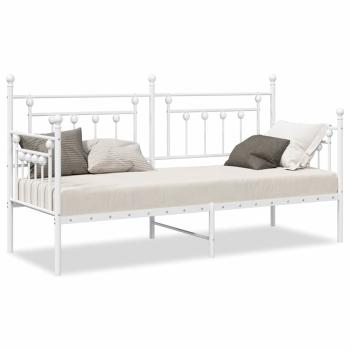 Betten & Bettgestelle Weiß Metall 75 x 190 cm Langlebig