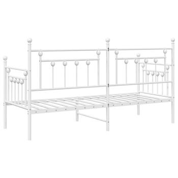 Betten & Bettgestelle Weiß Metall 75 x 190 cm Langlebig